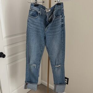 Madewell distressed slim boyfriend Jeans for my Tall girls!!